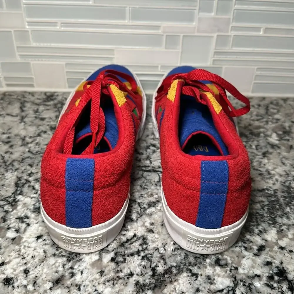 Converse One Star Academy Low Enamel Red Blue 2019 - 11.5 - Picture 4 of 8